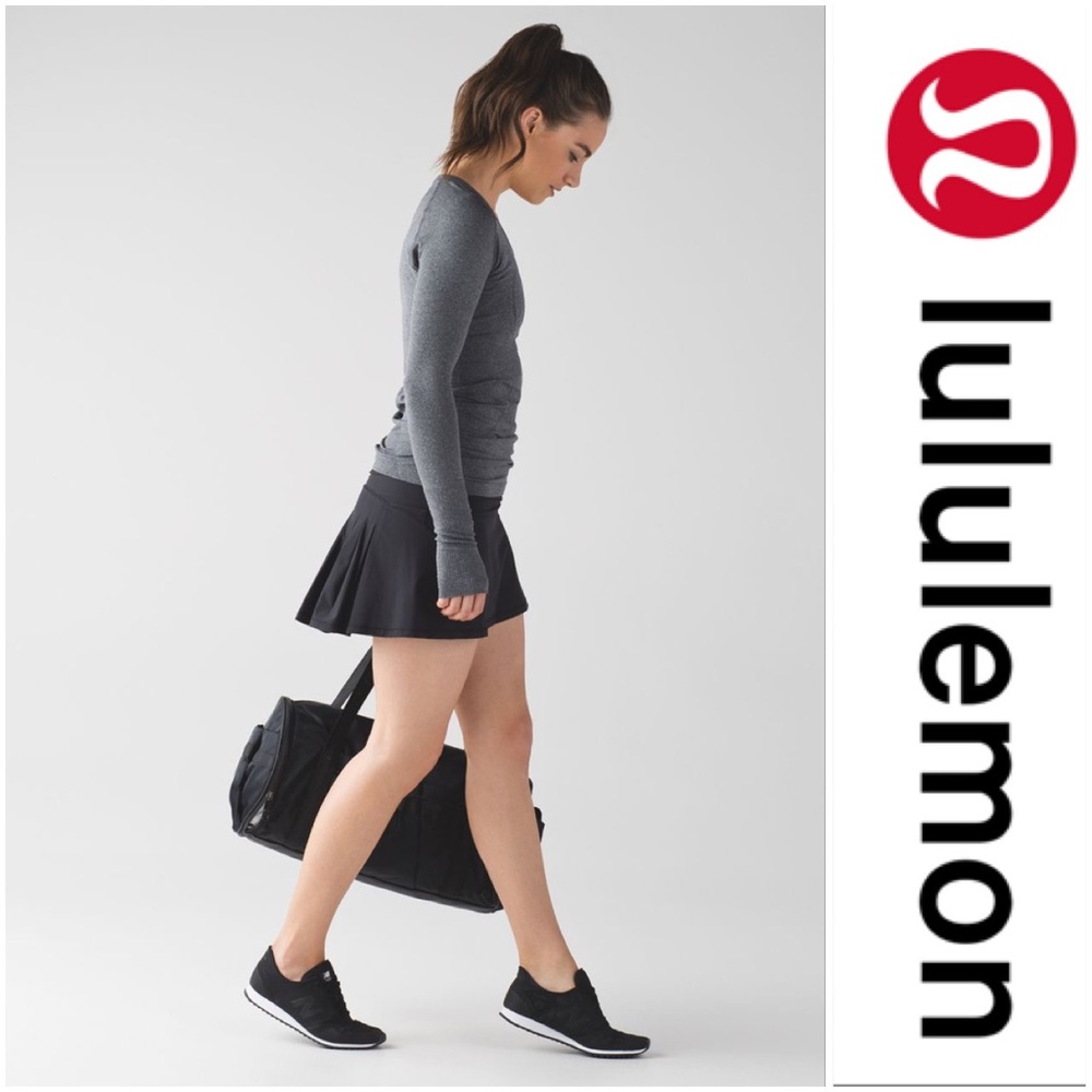 Lululemon Circuit Breaker Skirt - Black - Size 12